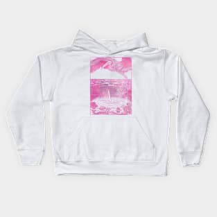 Last Chance in Pink Kids Hoodie